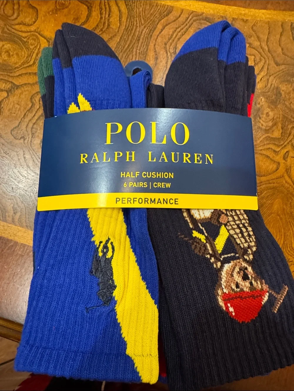Polo by Ralph Lauren (6) Crew Socks